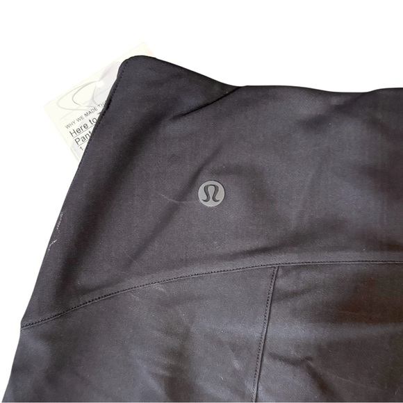 Lululemon Here to There High-Rise 7/8 Pant Black Women’ Size 12 NWT - Picture 4 of 7